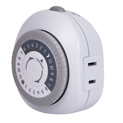 ge  hour basic indoor plug  mechanical timer  outlet  walmartcom