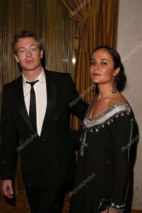 Simon Baker And Wife – Stock Editorial Photo © S Bukley