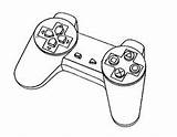 Ps4 Controller Coloring Template sketch template