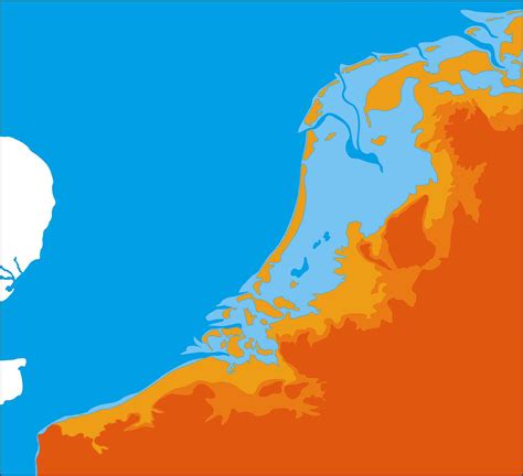 netherlands   dikes  mapporn