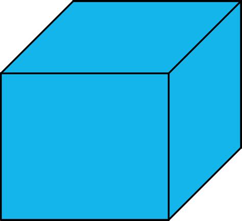 blue cube openclipart