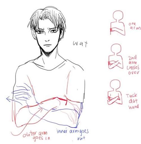 crossed arms ref 1 drawing tips drawings drawing reference