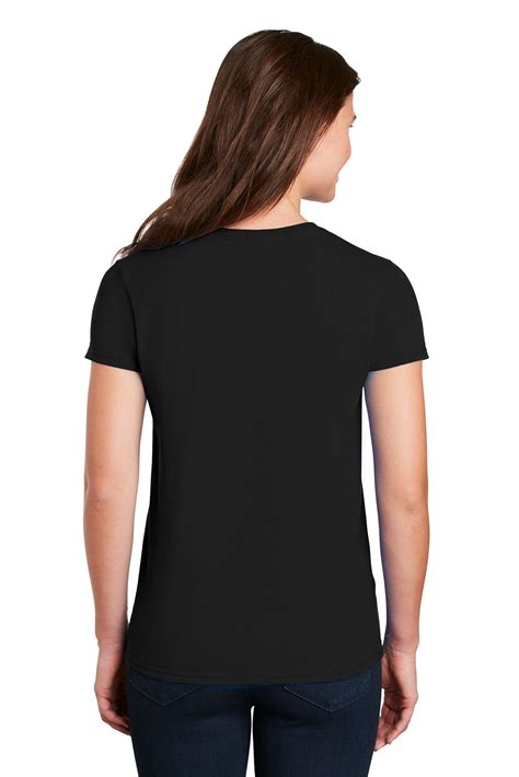 gildan ladies ultra cotton  shirt  black add  custom design