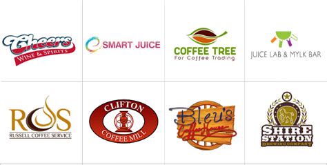 beverages logo designs  designvamp