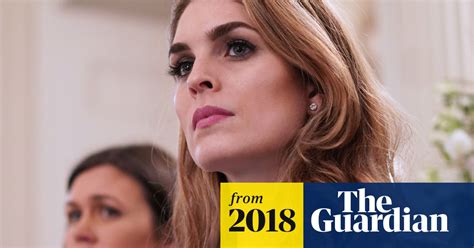 Hope Hicks Resigns As Trump S White House Communications Director Us