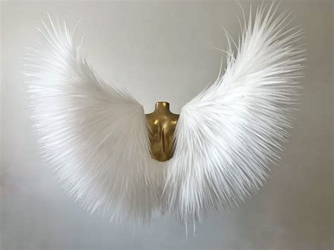 large angel wings costume white angel wings cosplay wings etsy