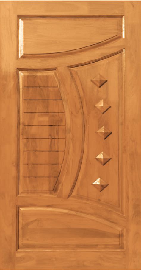 teak wood pyramid design jj doors
