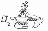 Submarine Coloringhome sketch template