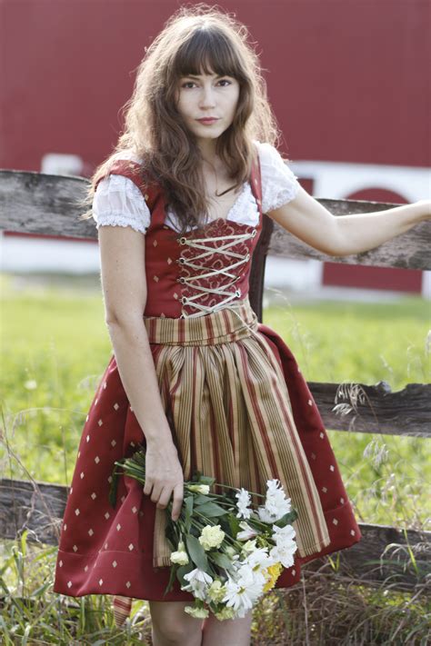 Dirndl Dress Dressed Up Girl