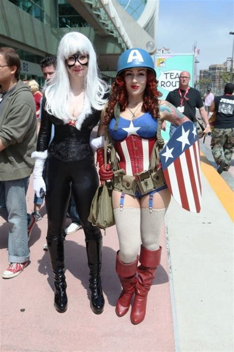 captain america and black cat hanging out nerd porn