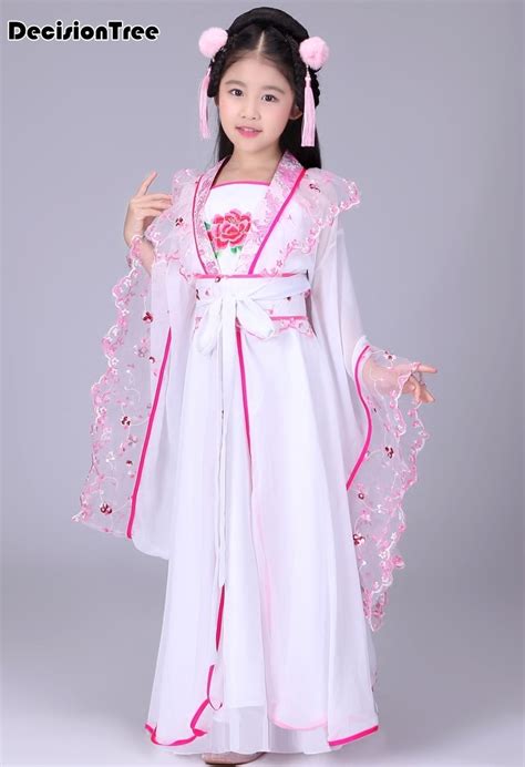 2019 New Chinese Traditional National Costume Hanfu Red Dress Princess
