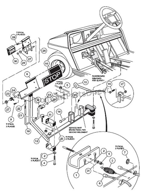 club car parts diagram wiring diagram  fuse box diagram