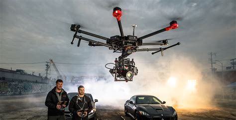 cinema top drone action