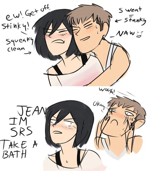 Pin On Jean And Mikasa
