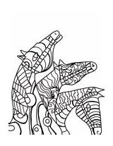 Coloring Hippocampus Supercoloring sketch template