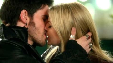 Hook And Emma Kiss 3x22 In Slow Motion Ouat Youtube