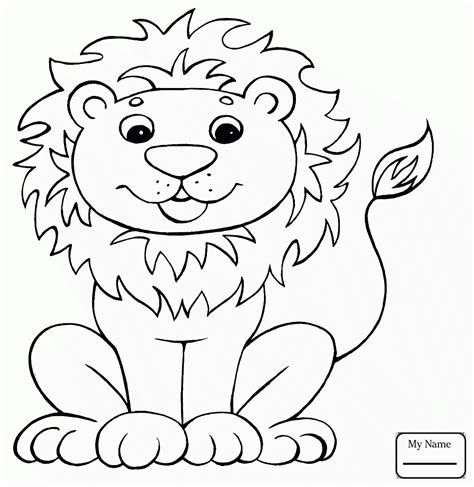 african lion drawing  getdrawings