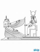 Coloring Egyptian Goddess Isis Maat Egypt Pages Ancient Gods Deity Sekhmet God Colouring Arte Books Deities Egipcio Egipto Designlooter Para sketch template