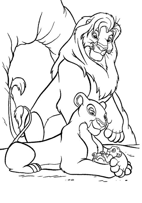 lion king coloring pages