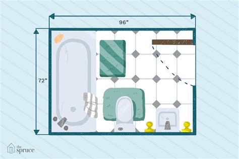 Use These 15 Free Bathroom Floor Plans In 2020 Small Bathroom Floor