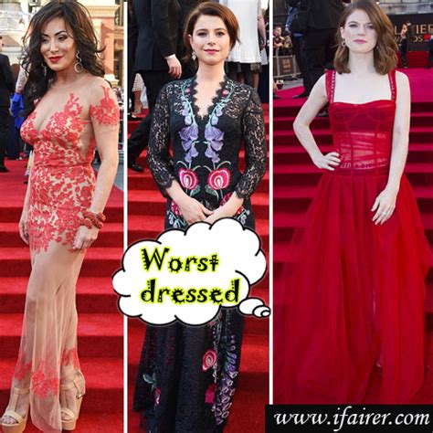 Worst Dressed Stars At Olivier Awards 2017 Slide 1