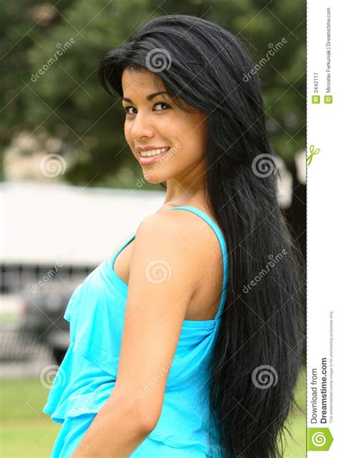 Beautiful Spanish Girl Stock Image Image Of Attractive