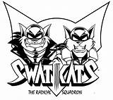 Swat Kats sketch template