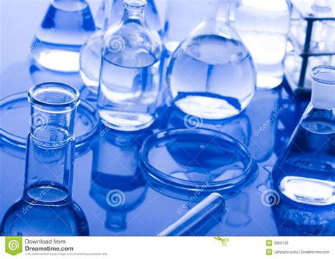research  experiments stock photo image  flask aqua
