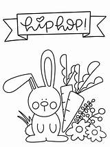 Easter Coloring Printable Pages Spring Hop Choose Board Colouring Bunny Printables sketch template