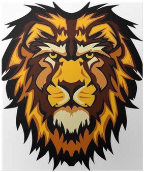 gambar logo kepala singa mosi