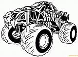Monster Truck Pages Coloring Color Prowler Online Print sketch template