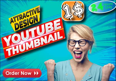 design  viral  eye catching youtube thumbnails