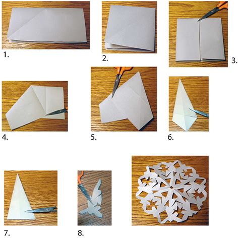 How To Cut Snowflakes From Paper Or Fabric