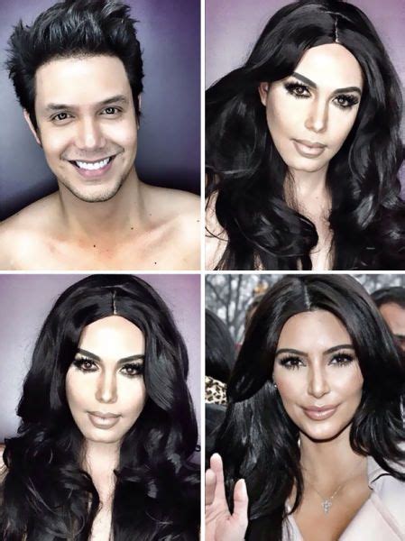The Man Who Is Becoming A Pro At Celebrity Makeup Transformations
