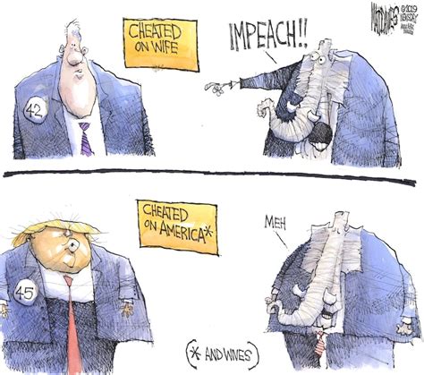 impeachment cartoons are more difficult during trump s era than clinton