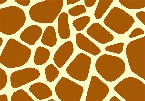 giraffe pattern vector  vector art  vecteezy