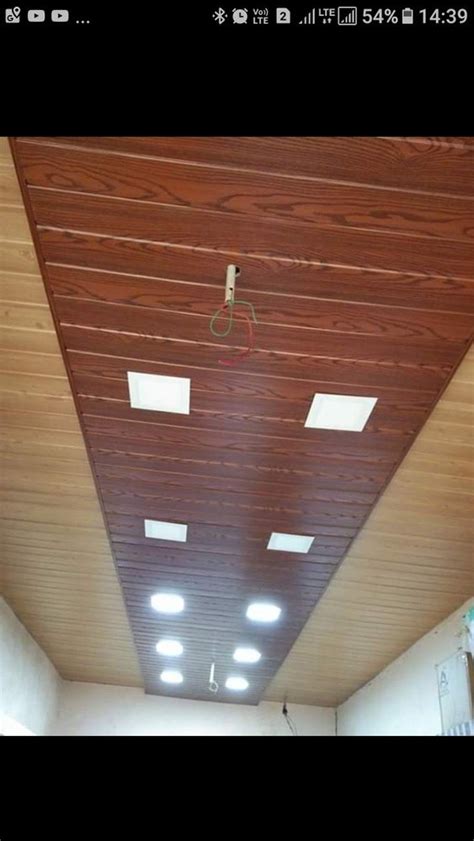 Pvc Ceiling Panel At Rs 100 Sq Ft Polyvinyl Chloride Ceiling Panel In