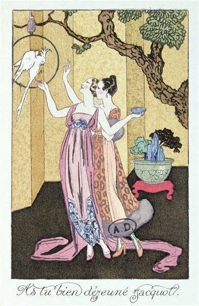 Pin By Marian Howse On George Barbier Lesbian Art Art Deco