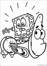 Spongebob Esponja Patricio Eponge Coloring4free Squarepants Schwammkopf Malvorlagen Atividades Asustado Personaggi Cartoni Svampebob Trickfilmfiguren Cartone Infantis Farvelægning Malebog Svampbob Trick sketch template