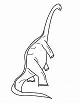 Coloring Cute Pages Dinosaur Long Neck Brachiosaurus Dino Sheet Tail Color Kids Adults Mycoloringland sketch template