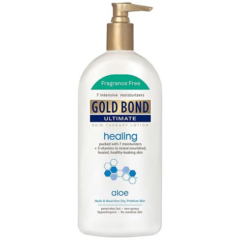 gold bond ultimate healing skin therapy lotion fragrance  healing