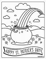 Patricks Saint Leprechaun Sheets Patricksday sketch template