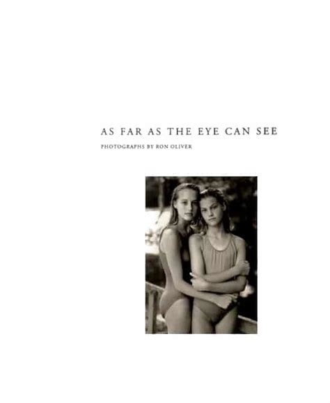 As Far As The Eye Can See – Ron Oliver Book 9789080165113 Photobookdb