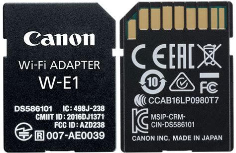 New Canon 7d Mark Ii Kits Feature W E1 Wifi Adapter