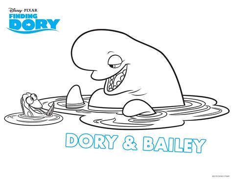 happywithprintables finding dory coloring pages