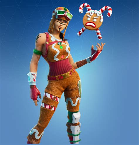 fortnite gingerbread raider skin character png images pro game guides