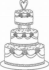 Coloring Pages Cake Print Food Tulamama Wedding Colouring Printable Dessert Kids sketch template
