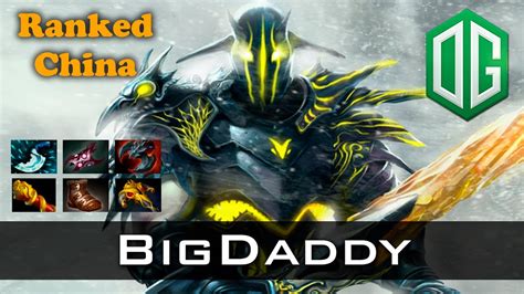 dota 2 bigdaddyn0tail sven china ranked match gametuberz