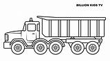 Drawing Dump Truck Toy Kids Drawings Coloring Big Paintingvalley sketch template