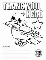 Thank Coloring Pages Veterans Please Printable Color Getcolorings sketch template